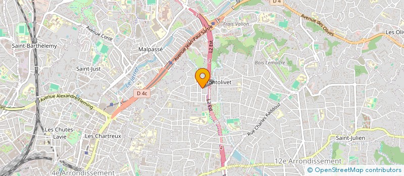 localisation de l'entreprise SCI PHARMACIE SAKAKINI à MARSEILLE