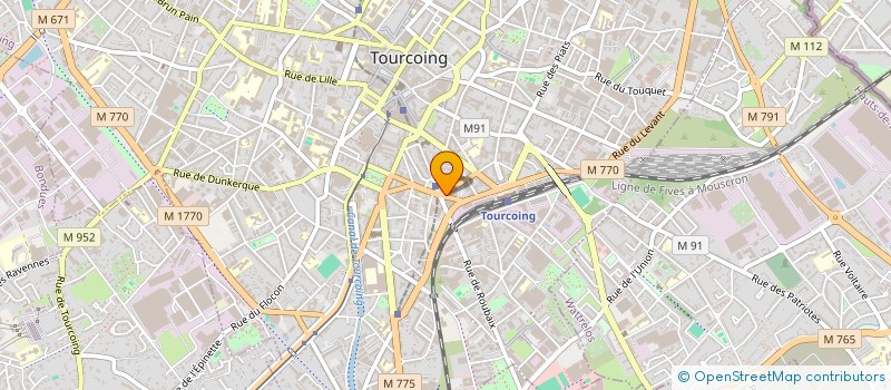 localisation de l'entreprise SCI PHARMACIE VITALE  TOURCOING