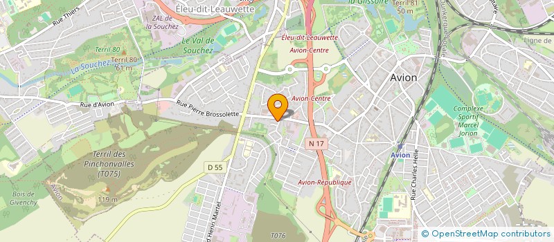 localisation de l'entreprise SCI PHARMADEP à VOIRON