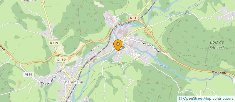 localisation de l'entreprise SCI PHARMADOCELLES  DOCELLES