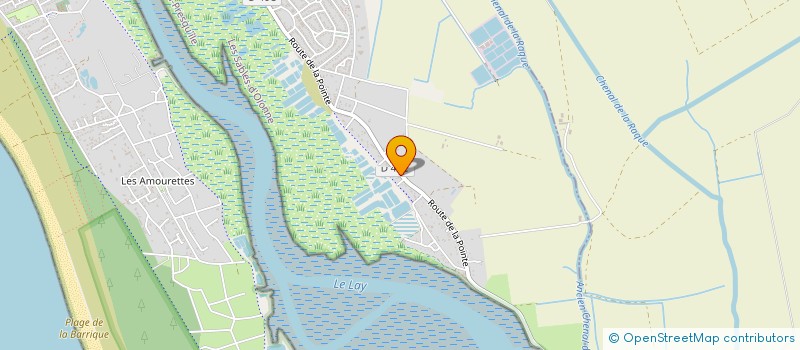 localisation de l'entreprise SCI PHARMAIG  L'AIGUILLON-LA-PRESQU'ILE