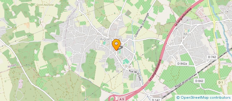 localisation de l'entreprise SCI PHARMAIGUES à AIGUES-VIVES