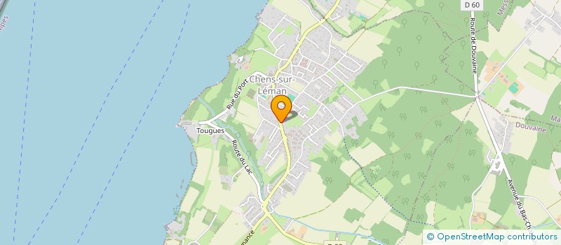 localisation de l'entreprise SCI PHARMALAC74  CHENS-SUR-LEMAN