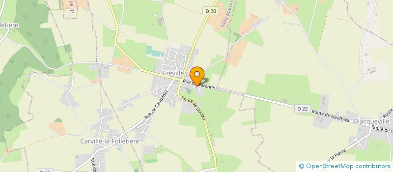 localisation de l'entreprise SCI PHARMAMURAT  SAINT MARTIN DE L'IF