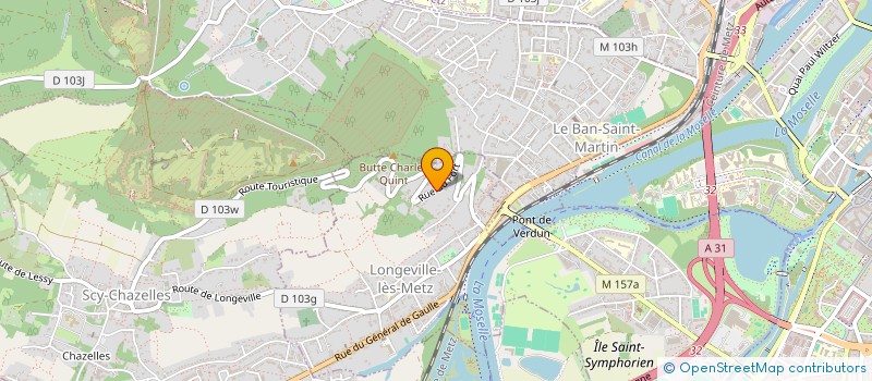 localisation de l'entreprise SCI PHARMATOL à LONGEVILLE-LES-METZ