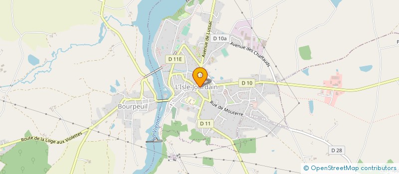 localisation de l'entreprise SCI PHARMED  L'ISLE-JOURDAIN