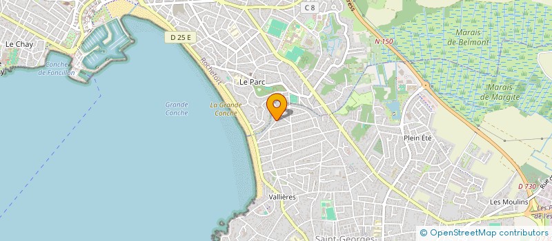 localisation de l'entreprise SCI PHARMIDI IMMO  SAINT-GEORGES-DE-DIDONNE