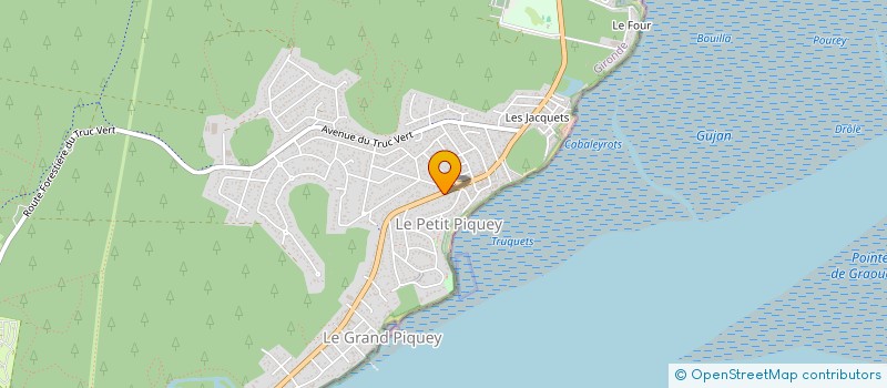 localisation de l'entreprise SCI PHARMINVEST FARIDEUIL  BORDEAUX