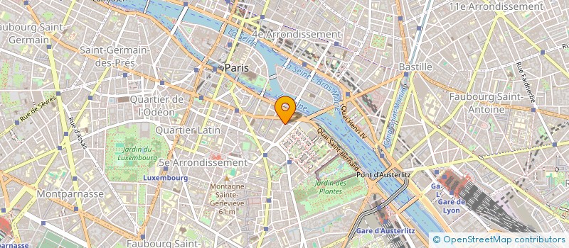 localisation de l'entreprise SCI PHARO 15 19  PARIS