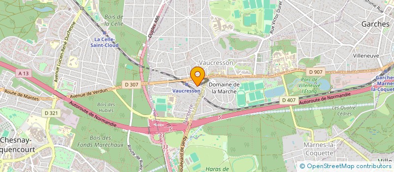 localisation de l'entreprise SCI PHAUST à RUEIL-MALMAISON