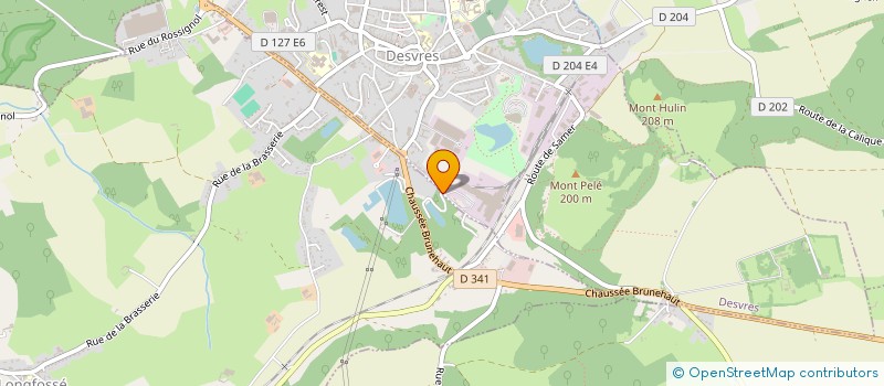 localisation de l'entreprise SCI PHB  LONGFOSSE