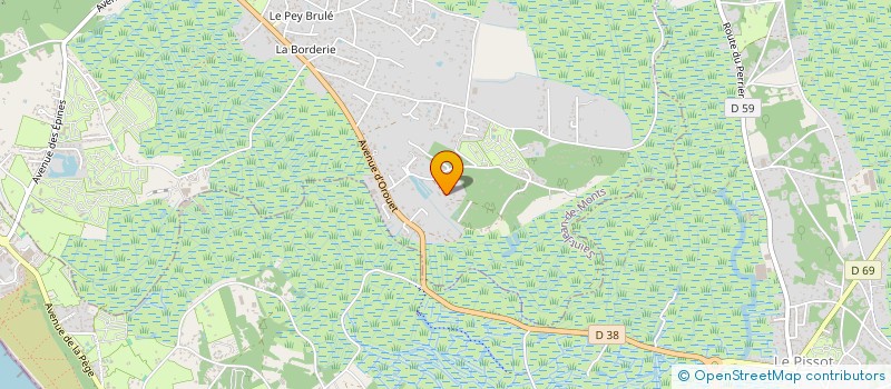 localisation de l'entreprise SCI PHB  SAINT-JEAN-DE-MONTS