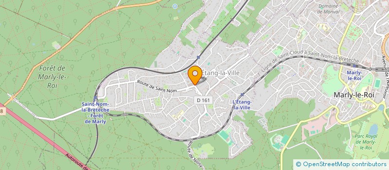 localisation de l'entreprise SCI PHBG  L'ETANG-LA-VILLE