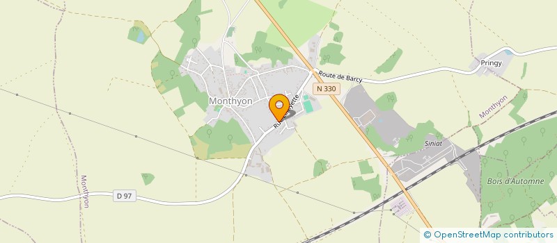 localisation de l'entreprise SCI PHBZ à MONTHYON
