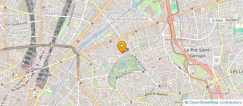 localisation de l'entreprise SCI PHDLT  PARIS