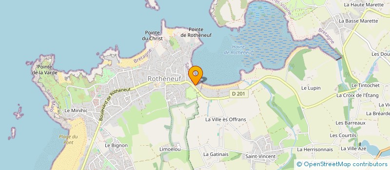 localisation de l'entreprise SCI PHEBUS à SAINT-MALO