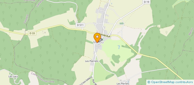 localisation de l'entreprise SCI PHEDRA à MENOU