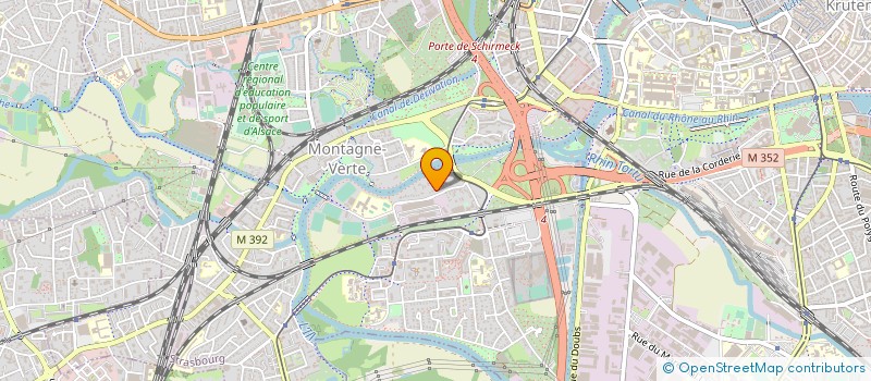 localisation de l'entreprise SCI PHELAN 67  STRASBOURG