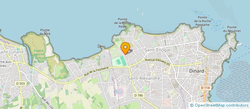 localisation de l'entreprise SCI PHELISE  DINARD