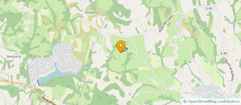 localisation de l'entreprise SCI PHELIX à SOURAIDE