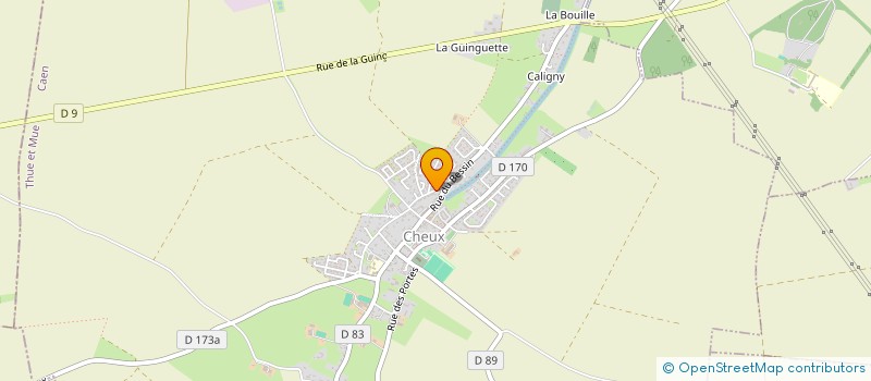 localisation de l'entreprise SCI PHEM  THUE ET MUE