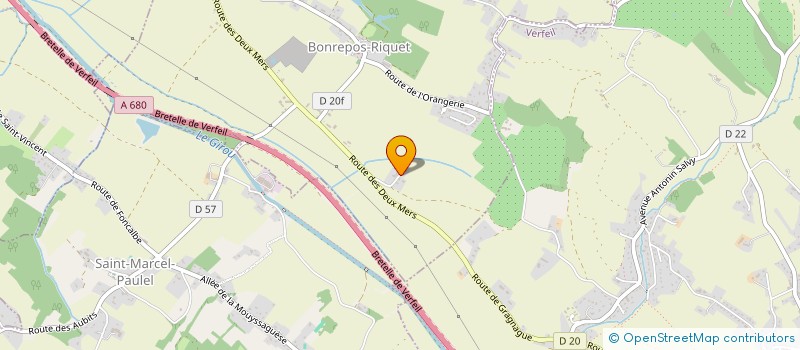 localisation de l'entreprise SCI PHEMMA  BONREPOS-RIQUET