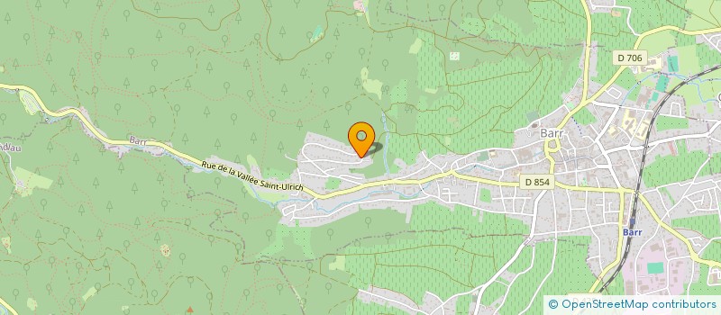 localisation de l'entreprise SCI PHEMMA  BARR