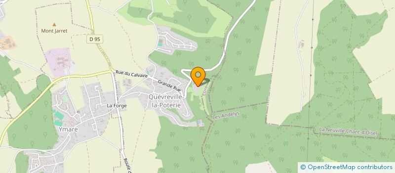 localisation de l'entreprise SCI PHEMR  QUEVREVILLE-LA-POTERIE