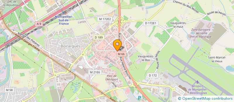 localisation de l'entreprise SCI PHENIX-1  MAUGUIO