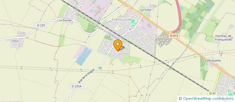 localisation de l'entreprise SCI PHENIX 1  FRENOUVILLE