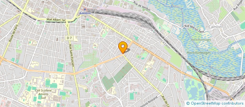 localisation de l'entreprise SCI PHENIX 17 à AMIENS
