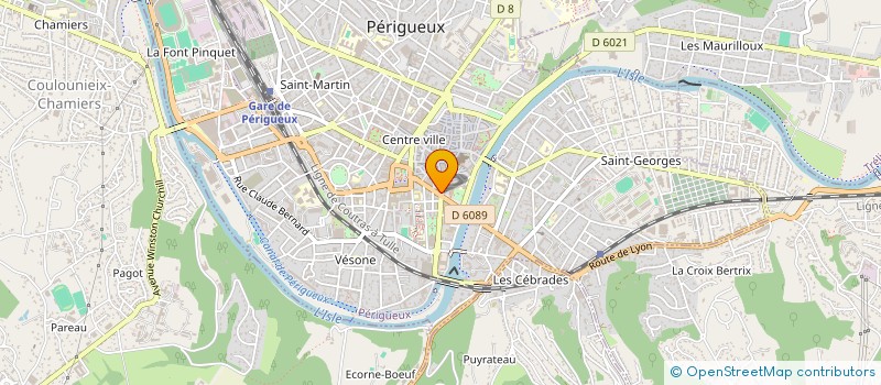 localisation de l'entreprise SCI PHENIX à PERIGUEUX