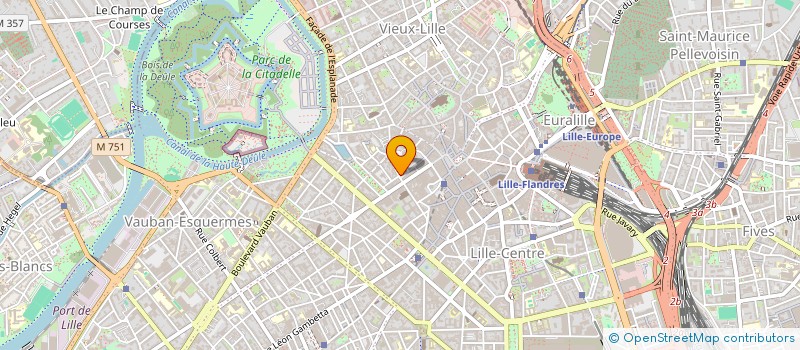 localisation de l'entreprise SCI PHENIX à LILLE