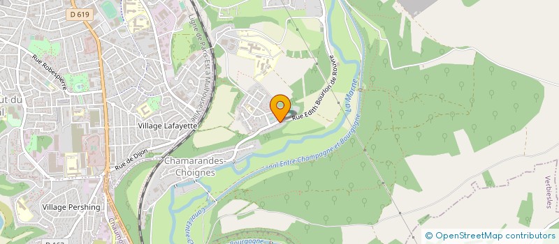 localisation de l'entreprise SCI PHENIX 52 à CHAMARANDES-CHOIGNES