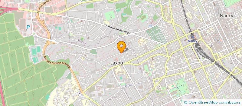 localisation de l'entreprise SCI PHENIX  LAXOU