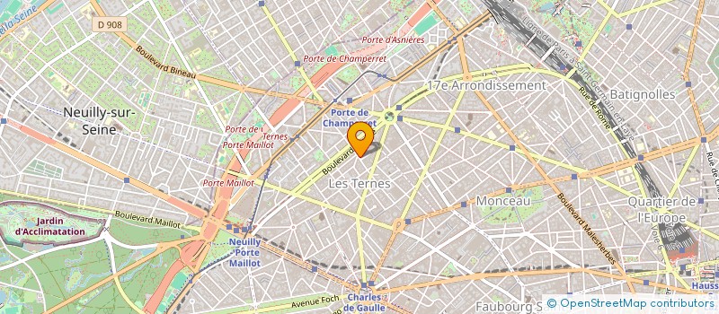 localisation de l'entreprise SCI PHENIX  PARIS