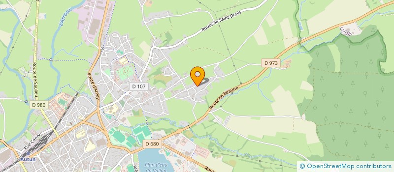 localisation de l'entreprise SCI PHENIX  AUTUN