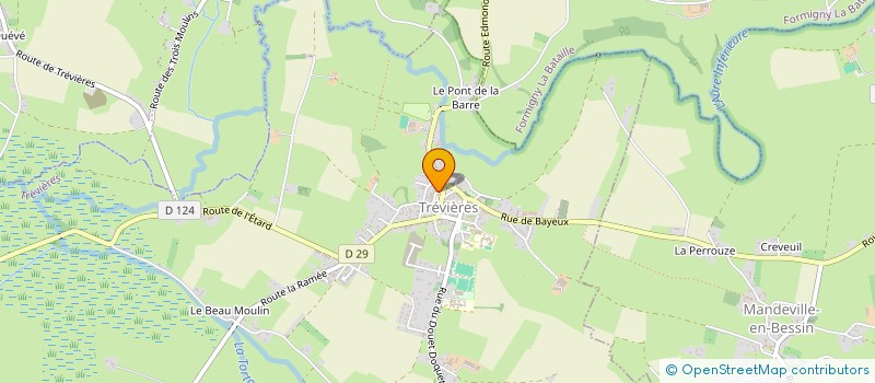 localisation de l'entreprise SCI PHENIX  TREVIERES