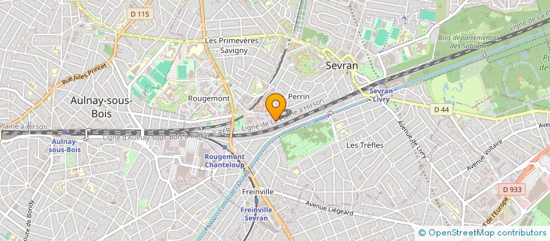 localisation de l'entreprise SCI PHETRAMPHAND à SEVRAN