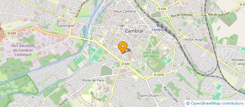 localisation de l'entreprise SCI PHGD IMMO à CAMBRAI