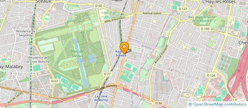 localisation de l'entreprise SCI PHI à ANTONY