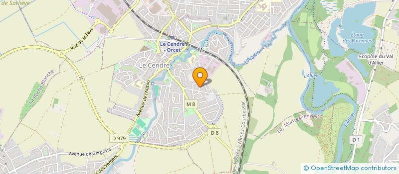 localisation de l'entreprise SCI PHI-IMMO  LA ROCHE-BLANCHE