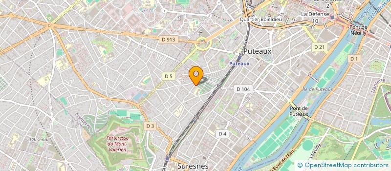 localisation de l'entreprise SCI PHIAC à SURESNES