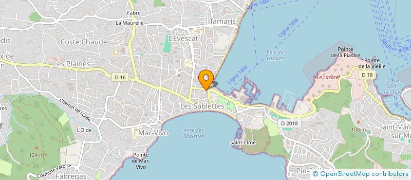 localisation de l'entreprise SCI PHIALDO à LA SEYNE-SUR-MER