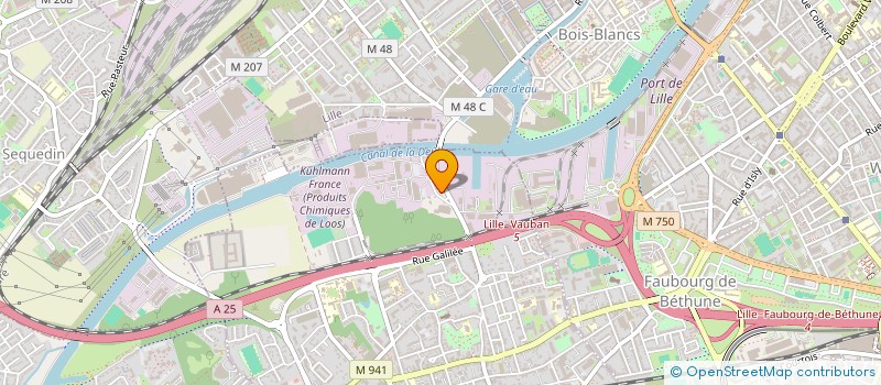 localisation de l'entreprise SCI PHIANAR  LOOS