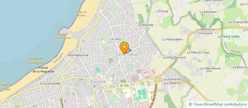 localisation de l'entreprise SCI PHIBE  SAINT-MALO