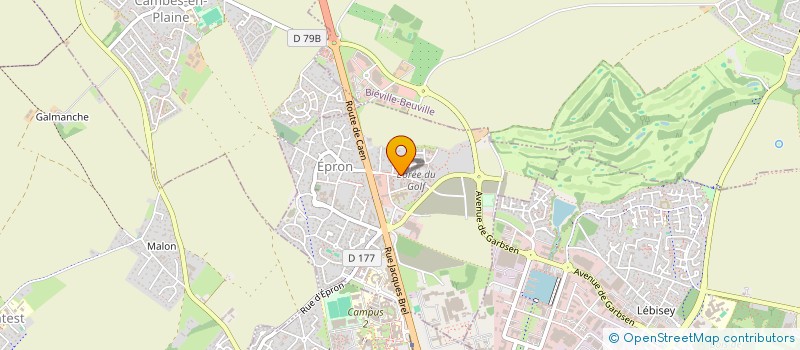 localisation de l'entreprise SCI PHICA  EPRON