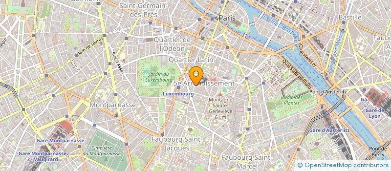 localisation de l'entreprise SCI PHICLOROSA  PARIS