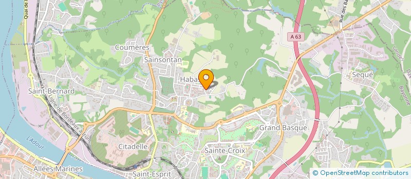 localisation de l'entreprise SCI PHIELOS à BAYONNE