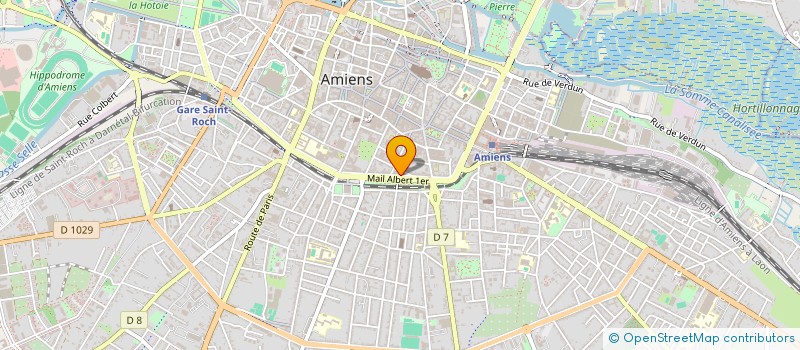 localisation de l'entreprise SCI PHIFA à AMIENS